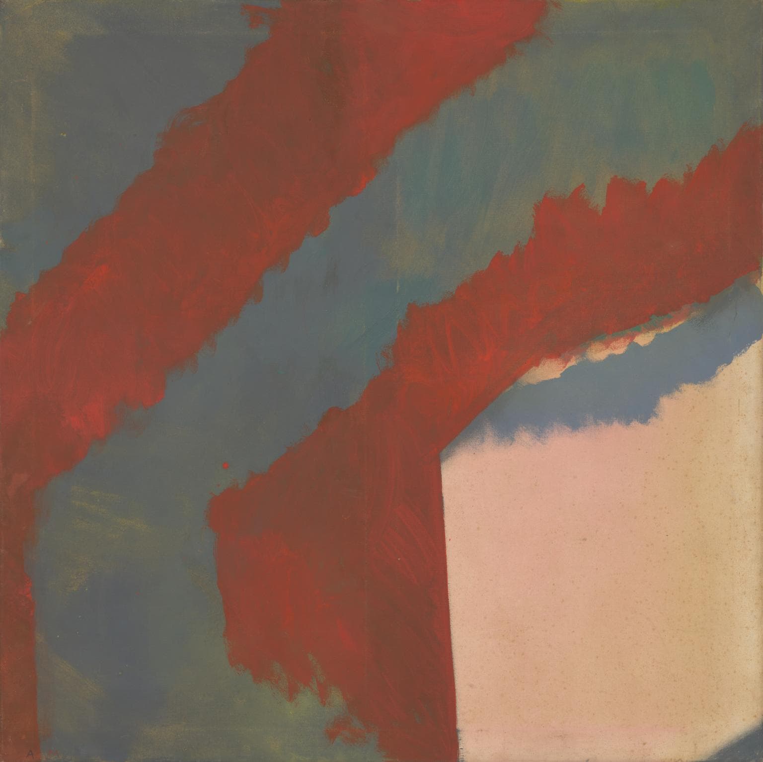 Detail of a reference painting used in student workshops